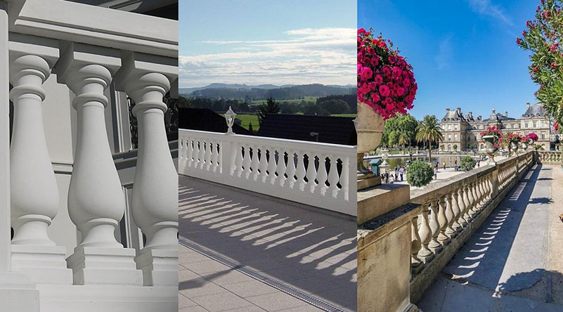 Stone balusters